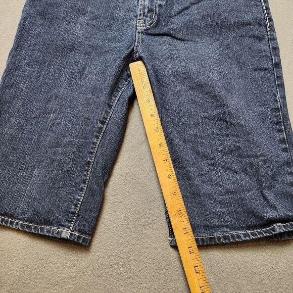 Brody Jeans Bermuda Style Denim Shorts Sz 30 Blue - Picture 6 of 9